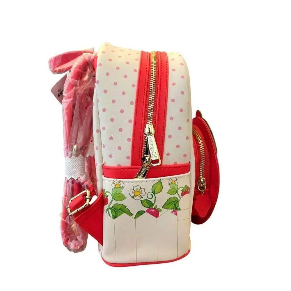 Loungefly Strawberry Shortcake and Friends House Mini Backpack Scented NWT